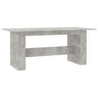 vidaXL Dining Table Concrete Gray 70.9