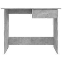 vidaXL Desk Concrete Gray 39.4