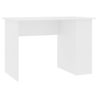 Vidaxl Desk White 43.3X23.6X28.7 Engineered Wood