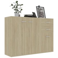 Vidaxl Sideboard Sonoma Oak 41.3X11.8X29.5 Engineered Wood