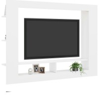 Vidaxl Tv Cabinet White 59.8X8.7X44.5 Engineered Wood