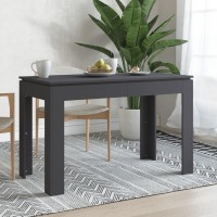 vidaXL Dining Table Gray 47.2