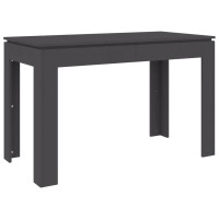 vidaXL Dining Table Gray 47.2