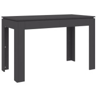 vidaXL Dining Table Gray 47.2