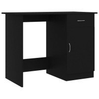 vidaXL Desk Black 39.4