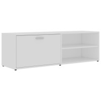 Vidaxl Tv Cabinet White 47.2X13.4X14.6 Engineered Wood