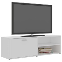 Vidaxl Tv Cabinet White 47.2X13.4X14.6 Engineered Wood
