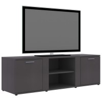 Vidaxl Tv Cabinet Gray 47.2X13.4X14.6 Engineered Wood