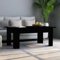 vidaXL Coffee Table Black 39.4