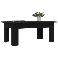 vidaXL Coffee Table Black 39.4