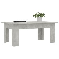 vidaXL Coffee Table Concrete Gray 39.4