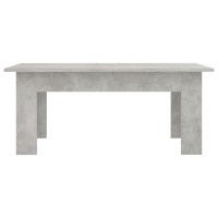 vidaXL Coffee Table Concrete Gray 39.4