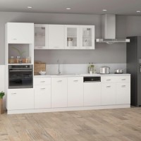 Vidaxl Drawer Bottom Cabinet White 31.5X18.1X32.1 Engineered Wood