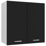 Vidaxl Hanging Cabinet Black 23.6X12.2X23.6 Engineered Wood