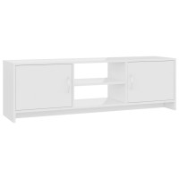 vidaXL TV Stand High Gloss White 47.2