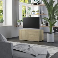 Vidaxl Tv Cabinet Sonoma Oak 31.5X13.4X14.2 Engineered Wood