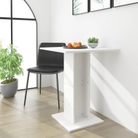 vidaXL Bistro Table White 23.6