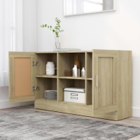 Vidaxl Sideboard Sonoma Oak 47.2X12X27.6 Engineered Wood