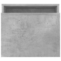 vidaXL Coffee Table Set Concrete Gray 39.4