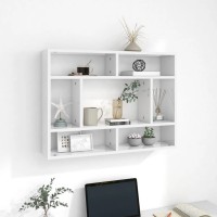 vidaXL Wall Shelf High Gloss White 29.5