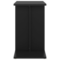 vidaXL Side Table Black 19.7