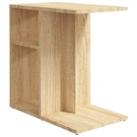 vidaXL Side Table Sonoma Oak 19.7