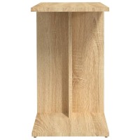 vidaXL Side Table Sonoma Oak 19.7