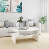 vidaXL Coffee Table White 35.4