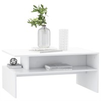 vidaXL Coffee Table White 35.4