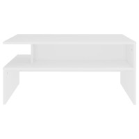 vidaXL Coffee Table White 35.4