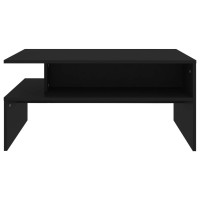 vidaXL Coffee Table Black 35.4