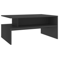 vidaXL Coffee Table Gray 35.4