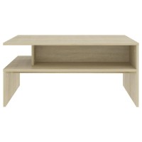 vidaXL Coffee Table Sonoma Oak 35.4