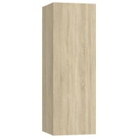 Vidaxl Tv Cabinets 2 Pcs Sonoma Oak 12X11.8X35.4 Engineered Wood