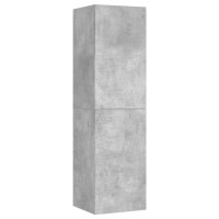 Vidaxl Tv Cabinets 2 Pcs Concrete Gray 12X11.8X43.3 Engineered Wood