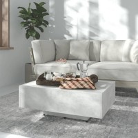 vidaXL Coffee Table Concrete Gray 33.5