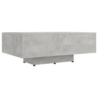 vidaXL Coffee Table Concrete Gray 33.5