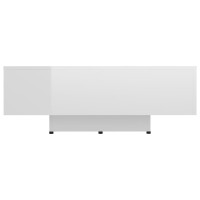 vidaXL Coffee Table High Gloss White 33.5