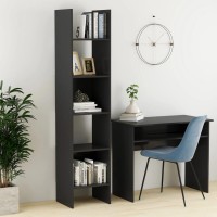 Vidaxl Book Cabinet Gray 15.7X13.8X70.9 Engineered Wood