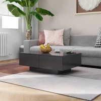 vidaXL Coffee Table Gray 35.4