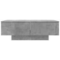 vidaXL Coffee Table Concrete Gray 35.4