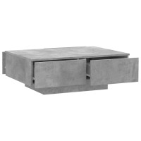 vidaXL Coffee Table Concrete Gray 35.4