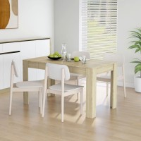 vidaXL Dining Table Sonoma Oak 55.1