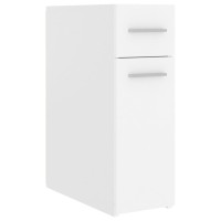 vidaXL Apothecary Cabinet White 7.9