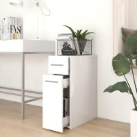 vidaXL Apothecary Cabinet White 7.9