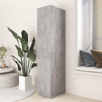 vidaXL Apothecary Cabinet Concrete Gray 11.8