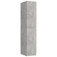 vidaXL Apothecary Cabinet Concrete Gray 11.8