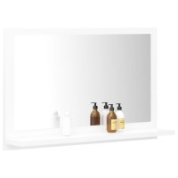 vidaXL Bathroom Mirror White 23.6