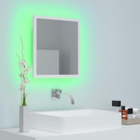 vidaXL LED Bathroom Mirror White 15.7