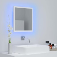 vidaXL LED Bathroom Mirror White 15.7